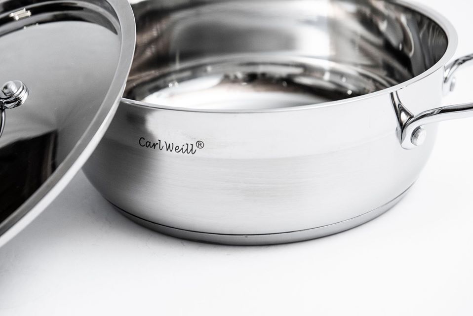 Carlwell Stainless Steel Pot – 24cm Individual Pack